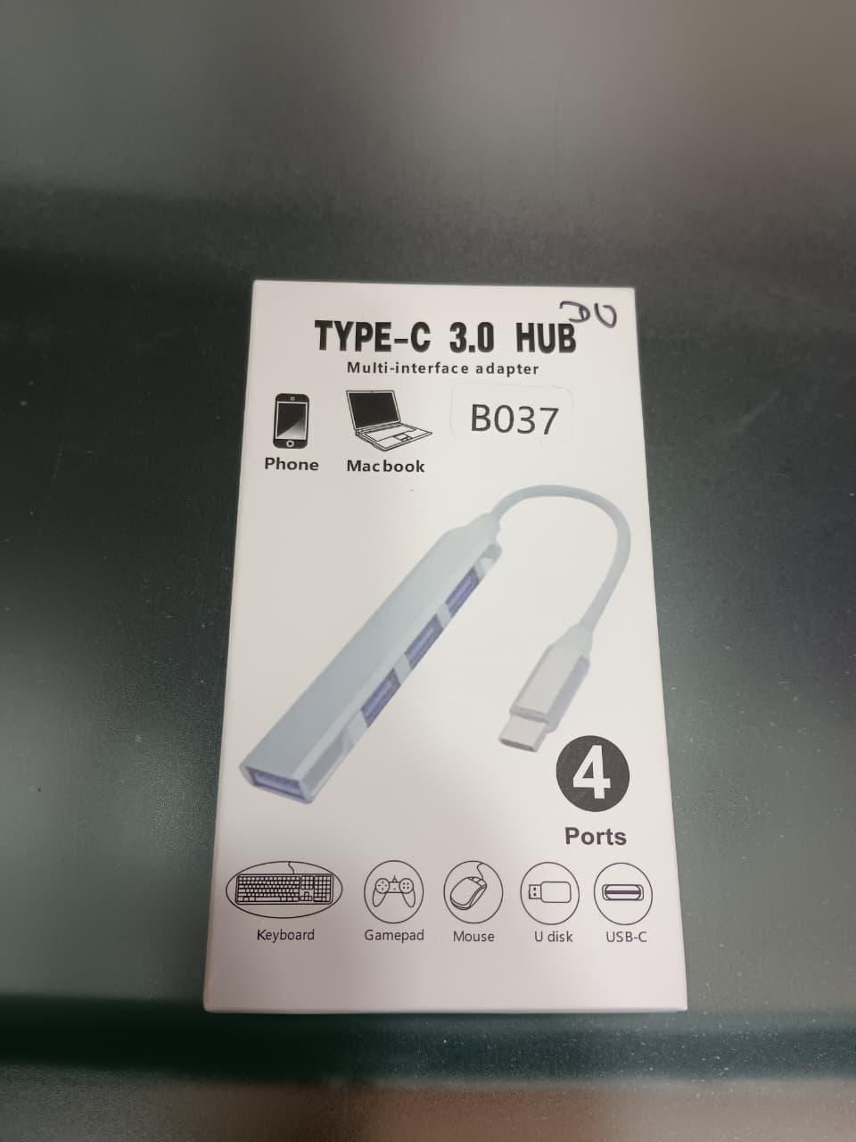 Type-C 3.0 4-Port Hub